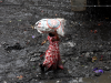 Child labourers work for very low wages in the polluted hazardous areas of Chittagong's waste dumping in Halishahar Chittagong, Bangladesh.