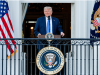 US President Donald Trump during a Summer soiree