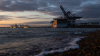 Container ships at Felixstowe port in Felixstowe, UK, on Wednesday, April 9, 2025.